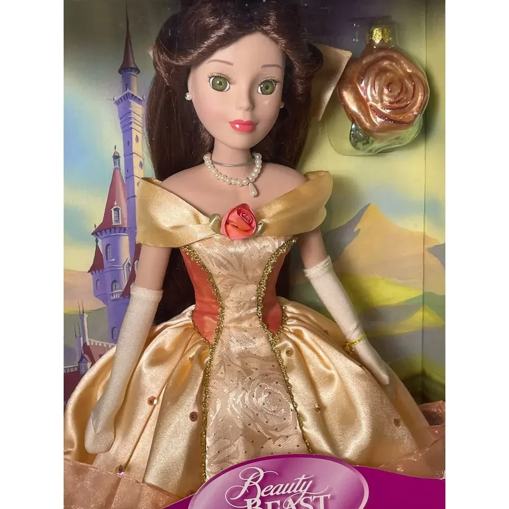 2004 Brass Key Keepsakes Disney Princess Belle Beauty & the Beast Porcelain Doll - Picture 2 of 7